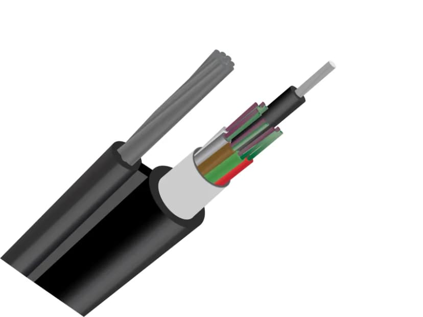 OptoWire AM-S-8FO-9.5KN Aerial Figure-8 Optical Cable