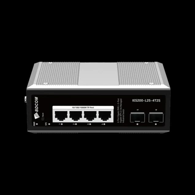 4-port  and 2 SFP  solution engineered to support demanding industries