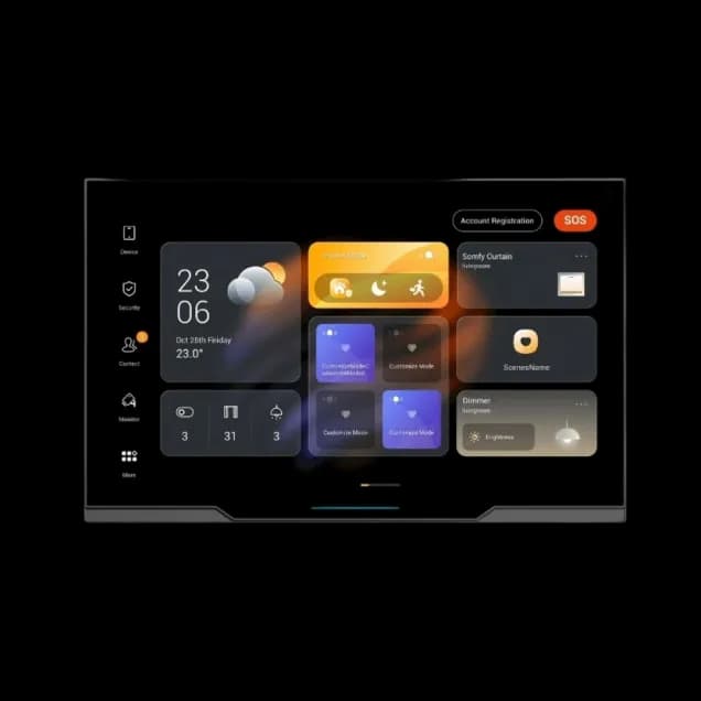 Control Panel Akubela HyPanel Supreme PHX1-KNX-EU