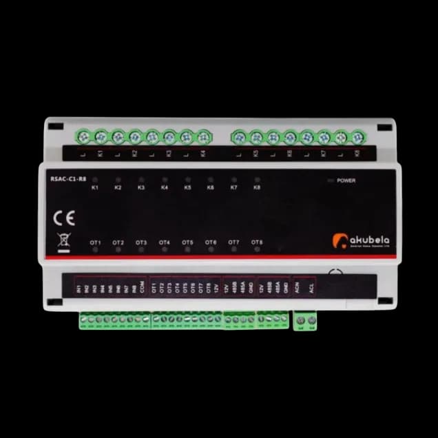 Switch Actuator(RS-485) Akubela RSAC-C1-R8