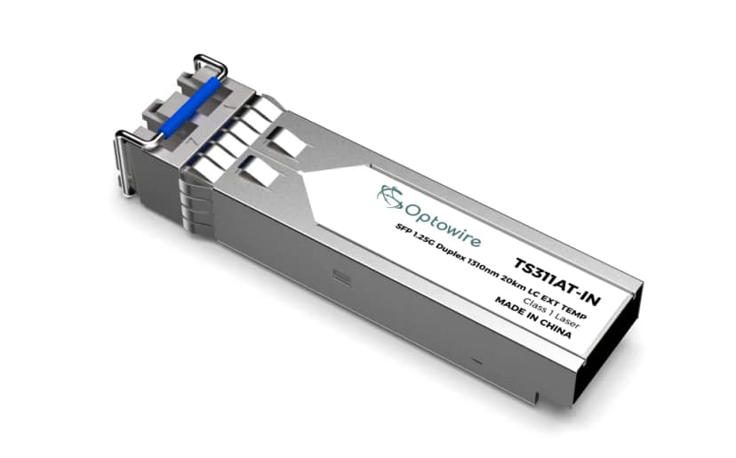 SFP 1.25G Duplex 1310nm 20km LC EXT TEMP