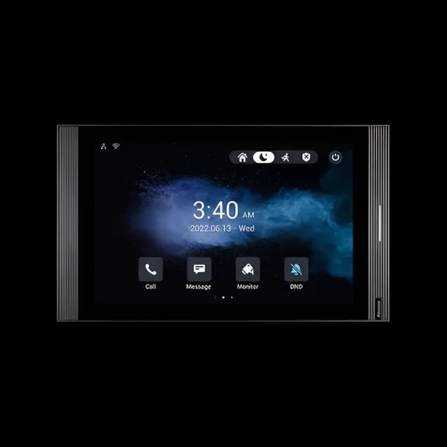 S565W-Gray 10-Inch Video Indoor Monitor (Included On-Wall-Installation-Kit) WiFi