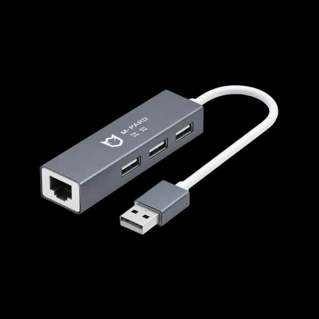 USB 2.0 HUB+100M LAN MH325