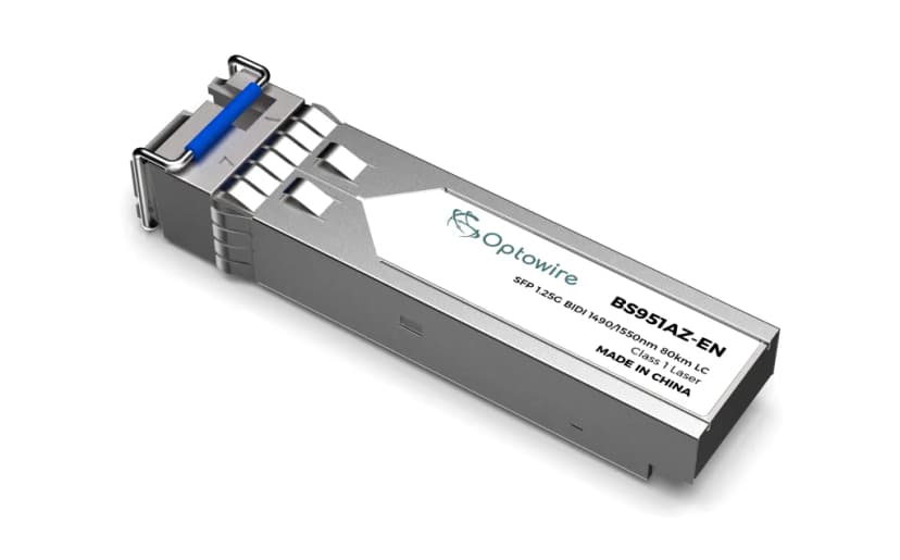 SFP 1.25G BIDI 1490/1550nm 80km LC