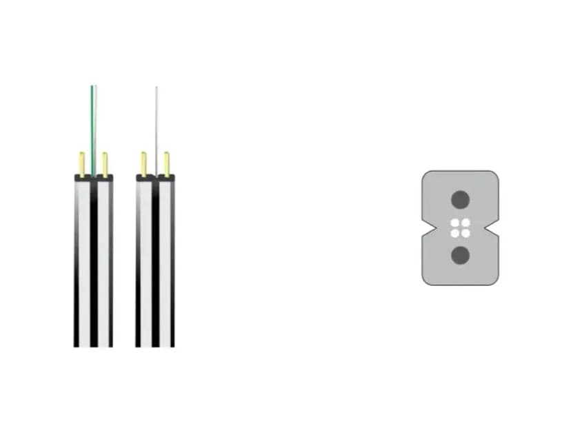 OptoWire-ID-FL(W)-1FO-G657A2 Drop Indoor Optical Cable