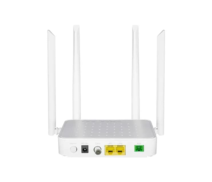 2 GE ports with CATV support on an EPON ONU designed for stable FTTH deployments