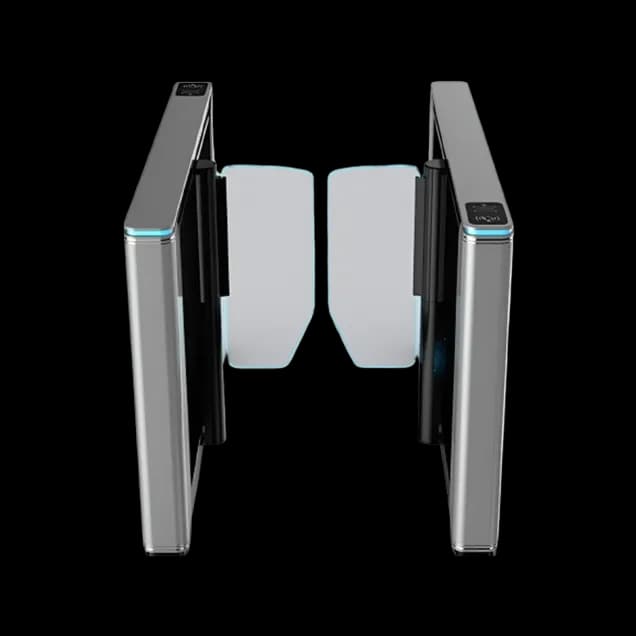 JSTZ3910-INT-2L Dual-Lane Luxury Swing Gate with DC Servo and Access Control Ready