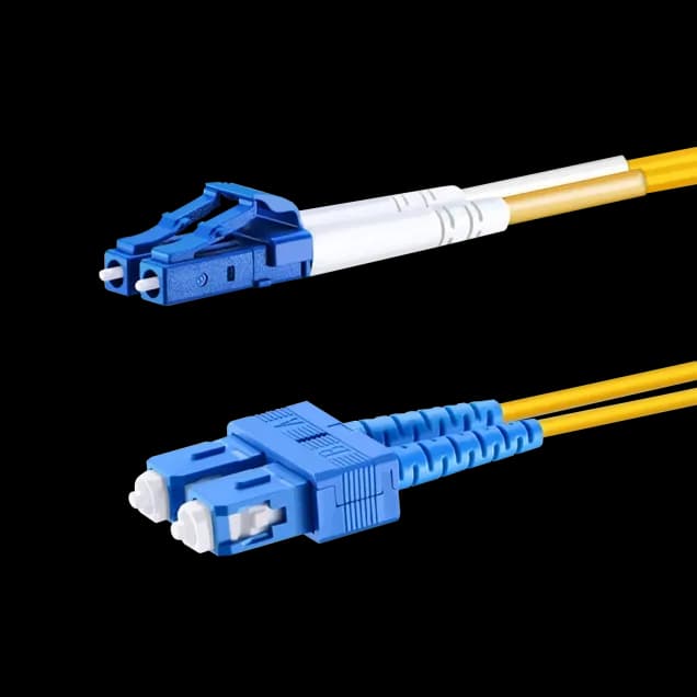 Optowire SC/UPC-LC/UPC Patch cord 2.0mm 15.0m LSZH G657A2 Duplex