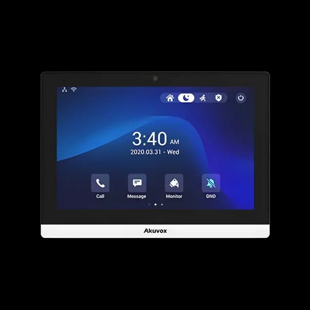 C319A 10" Android Indoor Monitor (Included On-Wall-Installation-Kit) WiFi Bluetooth Camera